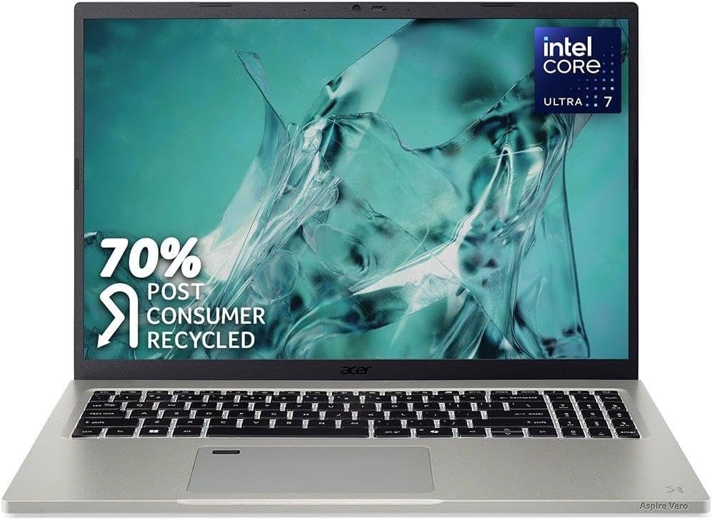 Grey Acer Aspire Vero 16 laptop