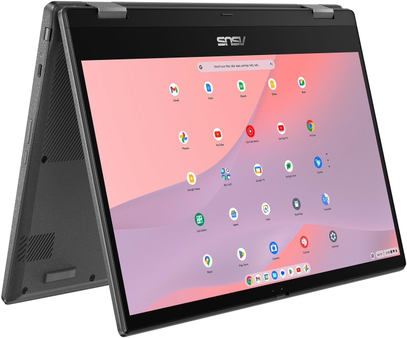Grey ASUS Chromebook CM14 Flip touchscreen laptop