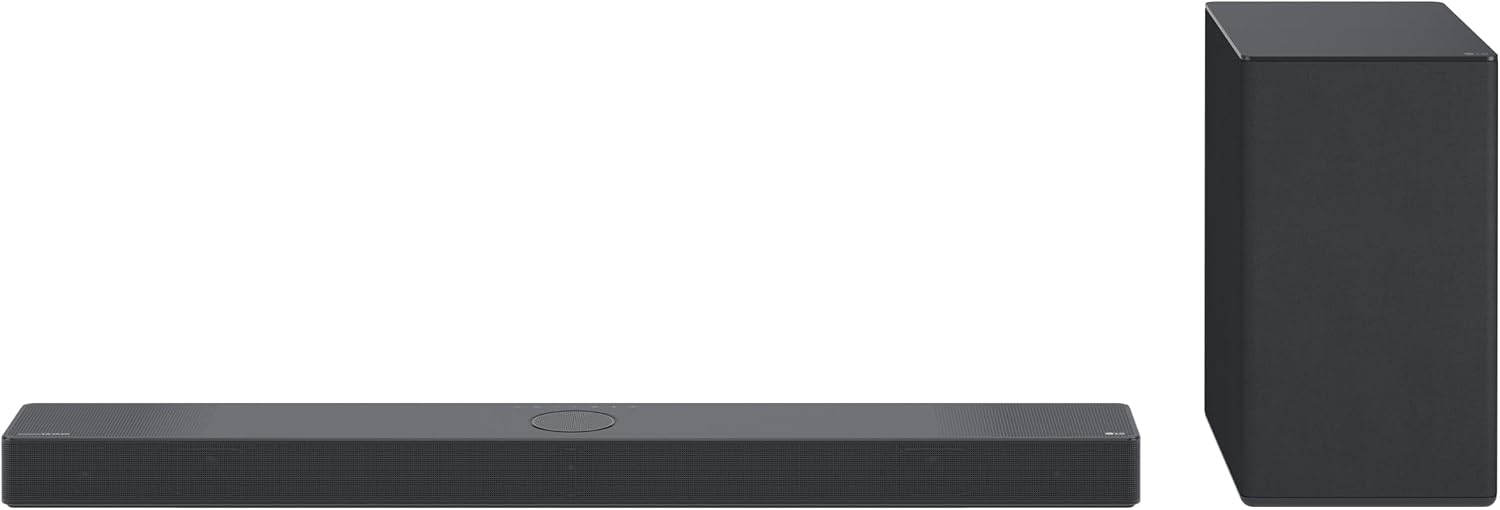 LG USC9S soundbar and wireless subwoofer