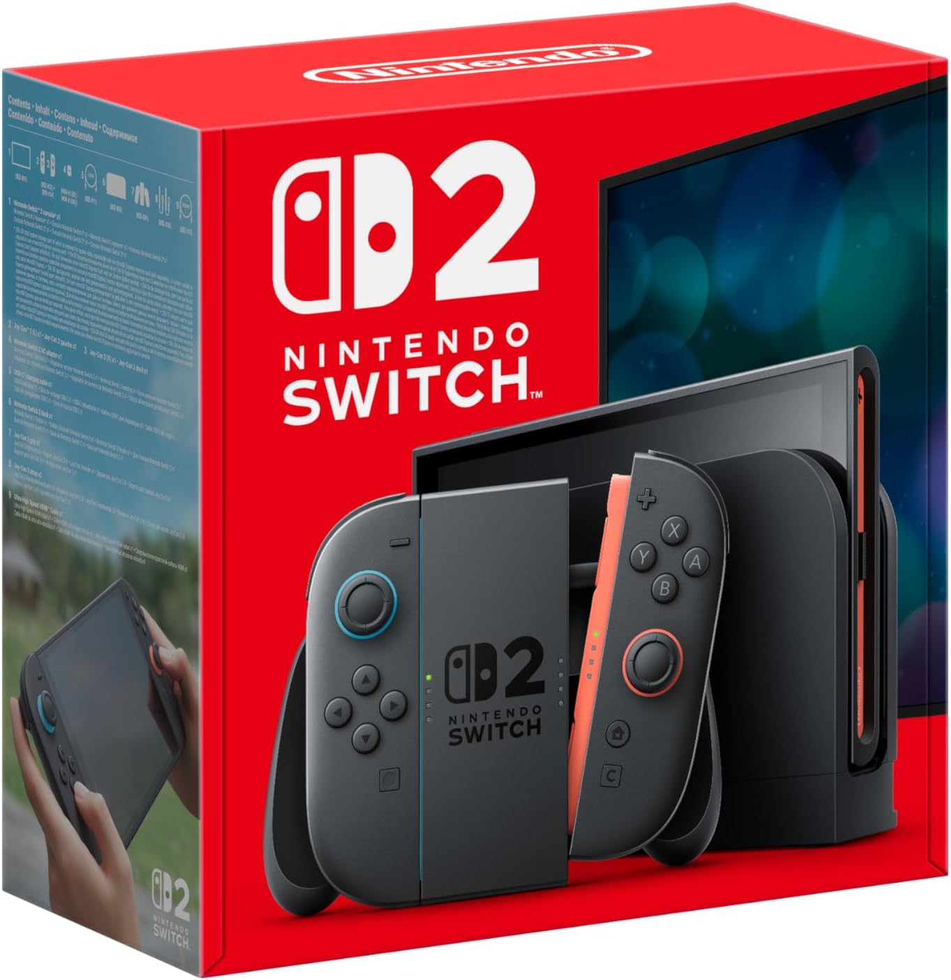 Nintendo Switch 2 console retail box