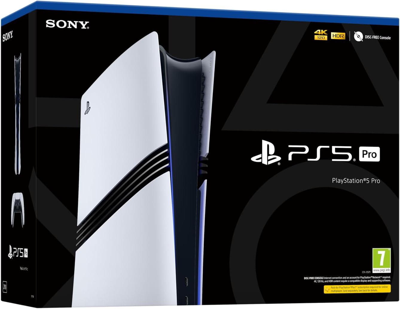 PlayStation 5 Pro console retail box