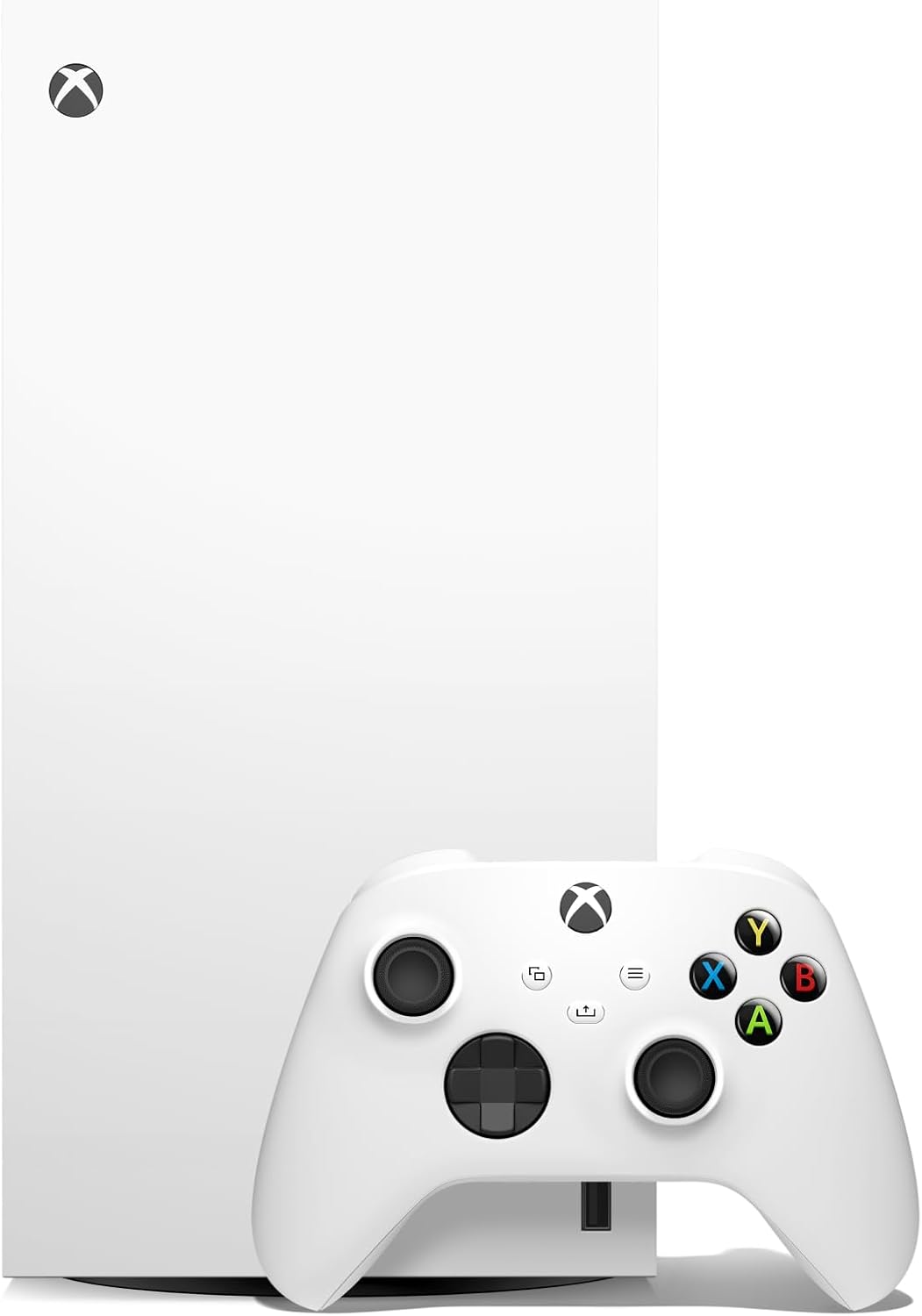 White Xbox Series X 1TB Digital console with controller